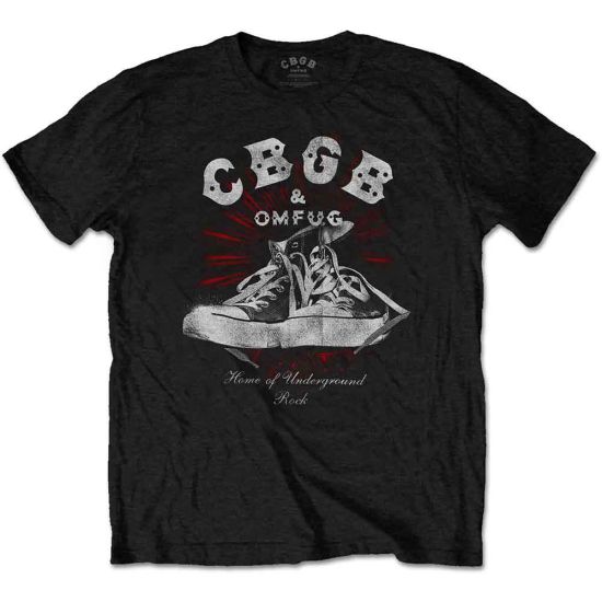 CBGB: Converse - Black T-Shirt