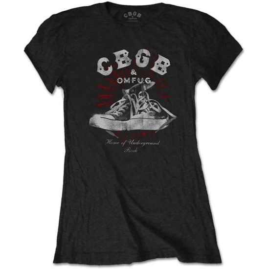 CBGB: Converse - Ladies Black T-Shirt