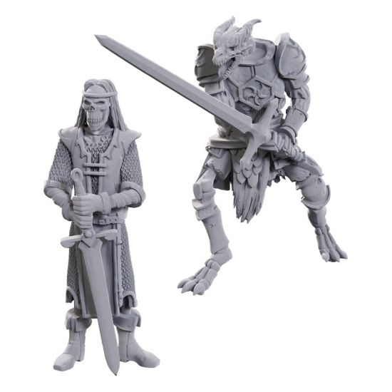 D&D Nolzur's Marvelous Miniatures: Skeleton Knights 2-Pack Unpainted Miniatures (50th Anniversary) Preorder