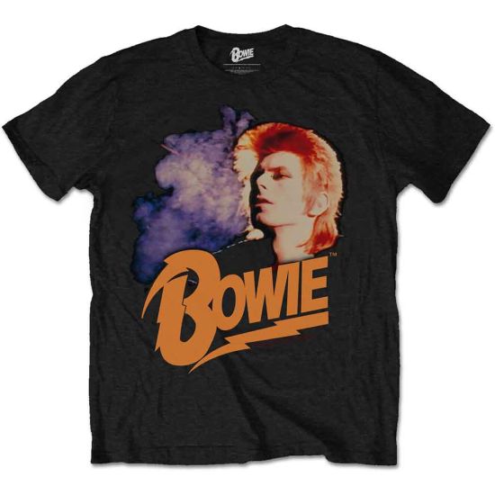David Bowie: Retro Bowie - Black T-Shirt