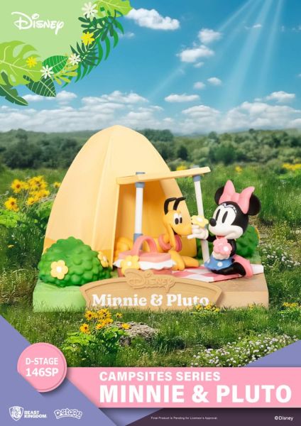 Disney: Pluto Special Edition D-Stage Campsite Series PVC Diorama Mini (10cm) Preorder