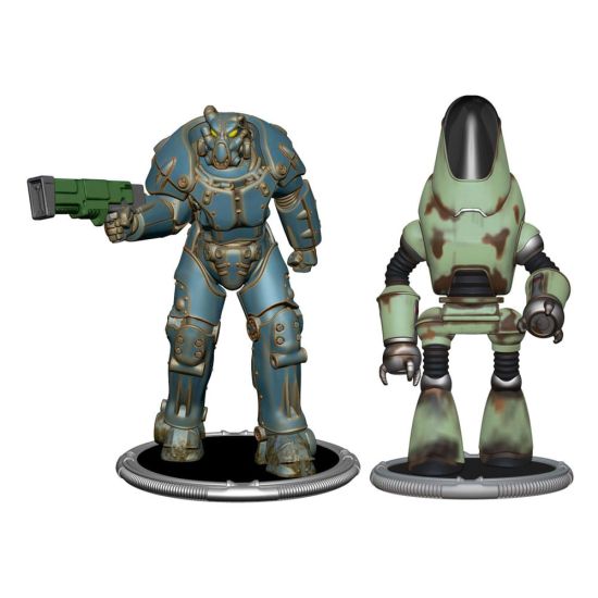 Fallout: X01 & Protectron Mini Figures 2-Pack Set (7cm) Preorder