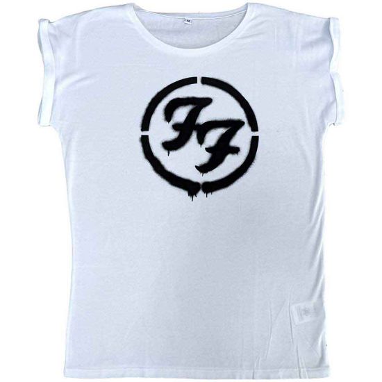 Foo Fighters: Rock's Not Dead - Ladies White T-Shirt