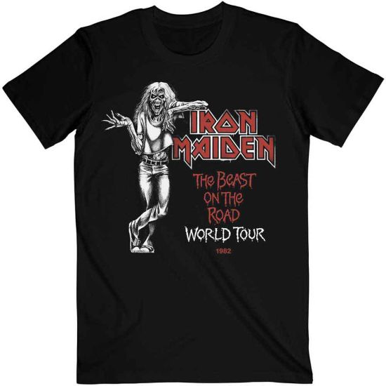Iron Maiden: Beast Over Hammersmith World Tour '82 - Black T-Shirt