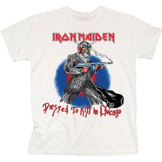 Iron Maiden: Chicago Mutants - White T-Shirt