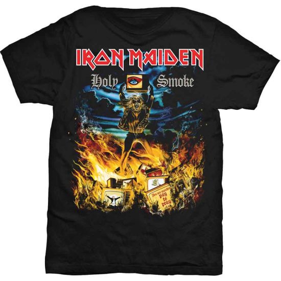 Iron Maiden: Holy Smoke - Black T-Shirt