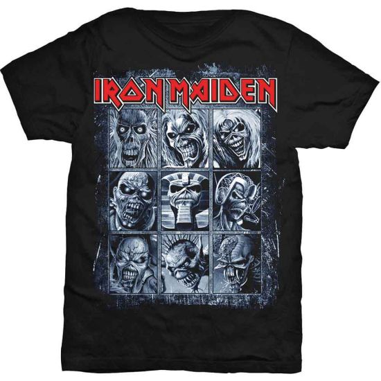 Iron Maiden: Nine Eddies - Black T-Shirt
