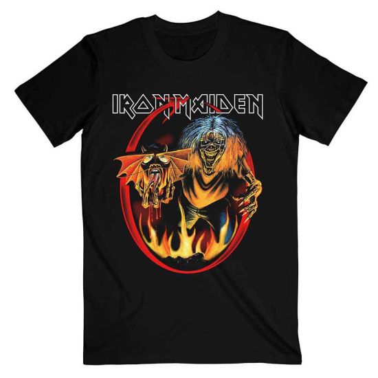 Iron Maiden: Number Of The Beast Devil Tail - Black T-Shirt