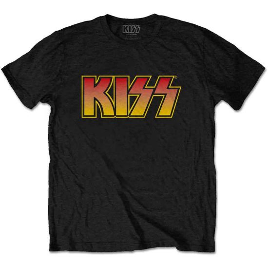 KISS: Classic Logo - Black T-Shirt