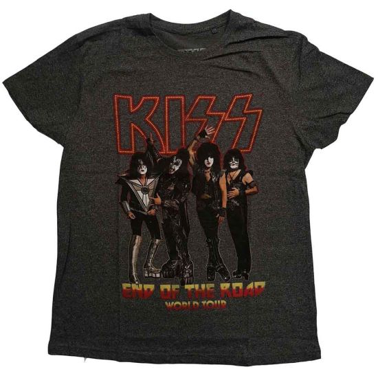 KISS: End of the Road Tour - Brindle T-Shirt