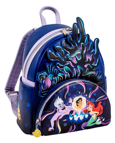 Buy The Little Mermaid Ursula Lair Glow Mini Backpack at Loungefly.