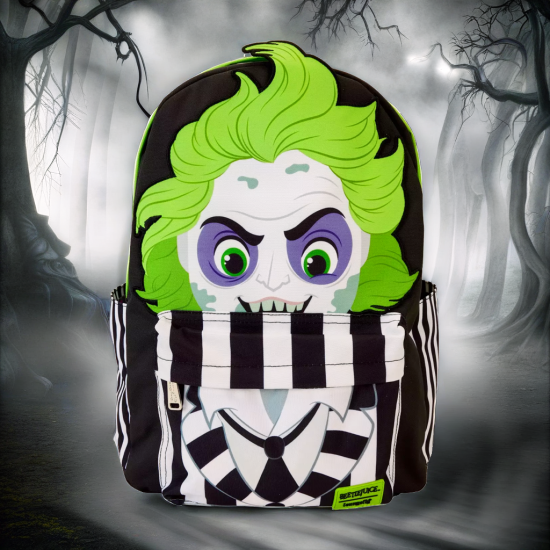 Loungefly Beetlejuice: Cosplay Full Size Nylon Backpack Preorder