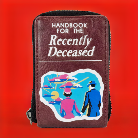 Loungefly Beetlejuice: Handbook For The Recently Deceased Accordian Wallet Preorder