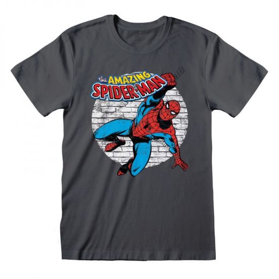 Spider-Man: Retro Spidey Spotlight T-Shirt - Merchoid