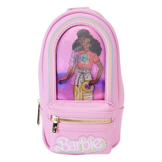 Mattel by Loungefly: Barbie 65th Anniversary Doll Box Pencil Case Mini Backpack