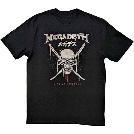 Megadeth: Crossed Swords - Black T-Shirt