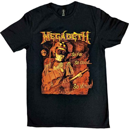 Megadeth: SFSGSW Tonal Glitch - Black T-Shirt