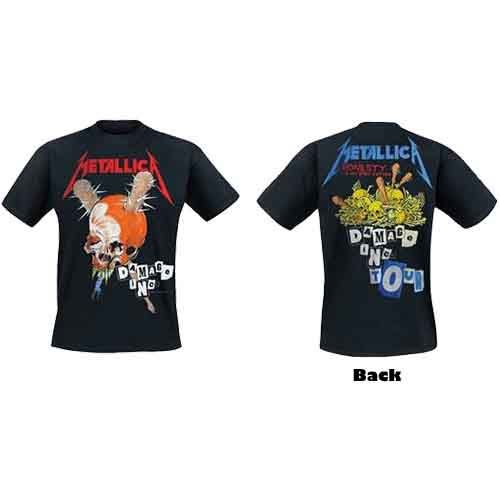 Metallica: Damage Inc (Back Print) - Black T-Shirt
