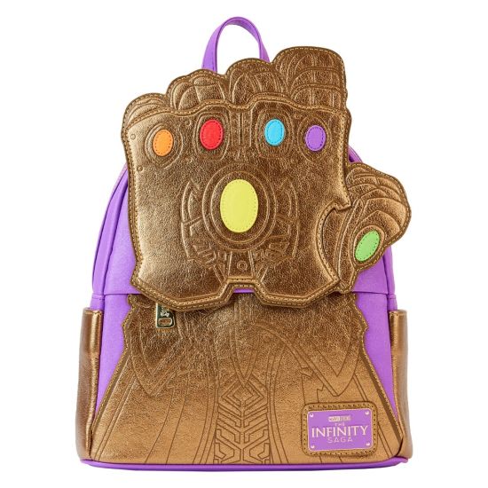 Loungefly Captain Marvel Classic Cosplay Metallic Mini Backpack - Merchoid