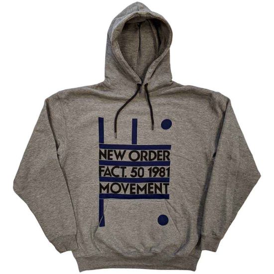 New Order: Movement - Grey Pullover Hoodie