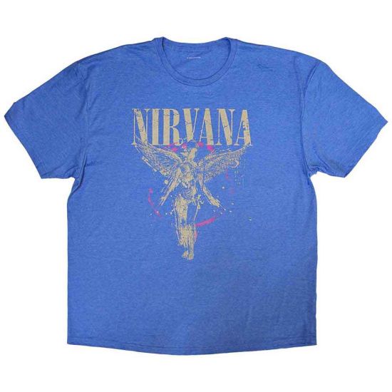 Nirvana: In Utero - Light Blue T-Shirt