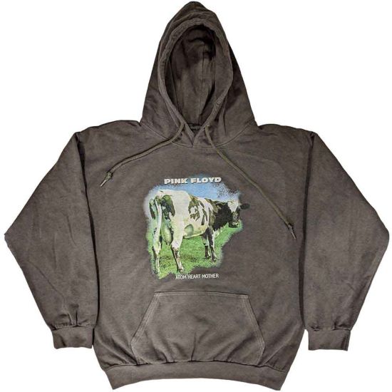 Pink Floyd: Atom Heart Mother Fade - Charcoal Grey Pullover Hoodie