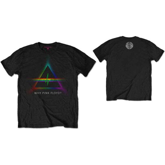 Pink Floyd: Why (Back Print) - Black T-Shirt