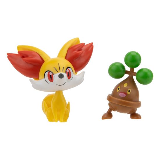 Pokémon: Fennekin & Bonsly Battle Figure First Partner Set Figure 2-Pack (5cm) Preorder