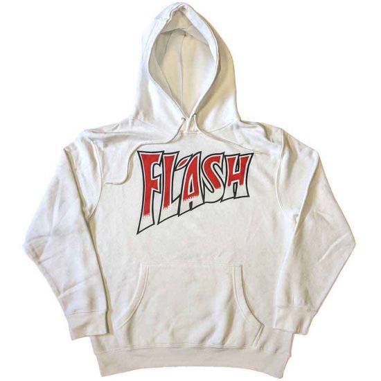 Queen: Flash - White Pullover Hoodie