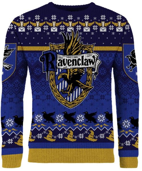 Buy the Ravenclaw Ugly Christmas Sweater (Free Shipping) - Merchoid