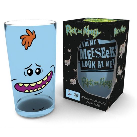 Rick & Morty: Meeseeks 400ml Glass - Merchoid