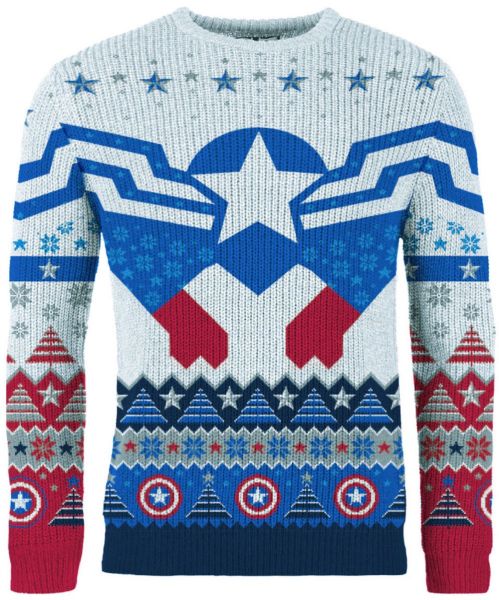 in beroep gaan Erfenis Lichaam Buy Your Captain America Christmas Sweater (Free Shipping) - Merchoid