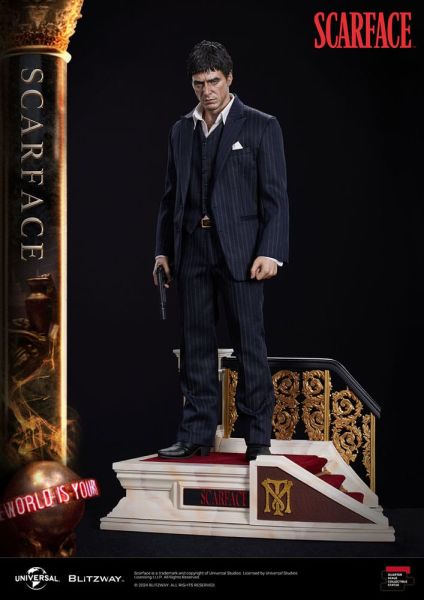 Scarface Superb Scale Statue 1/4 Tony Montana 53 cm Preorder