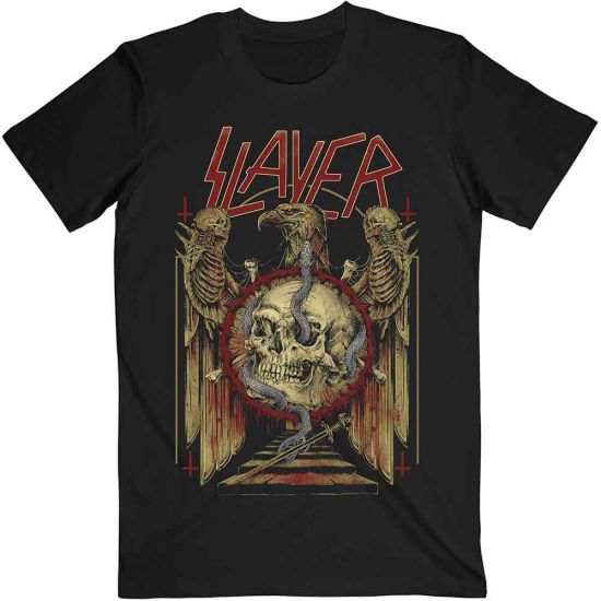 Slayer: Eagle & Serpent - Black T-Shirt