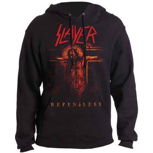 Slayer: Repentless Crucifix - Black Pullover Hoodie
