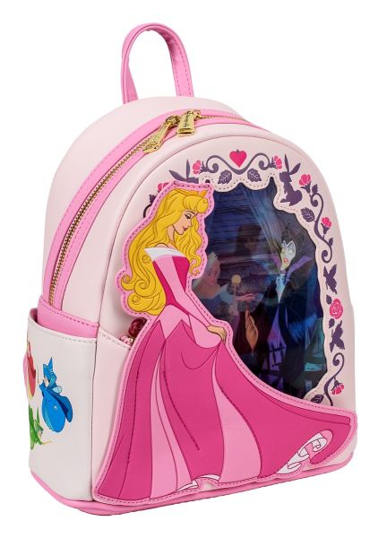 Loungefly Sleeping Beauty: Princess Lenticular Mini Backpack - Merchoid