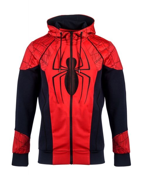 Introducir 73+ imagen spiderman hoodie mens