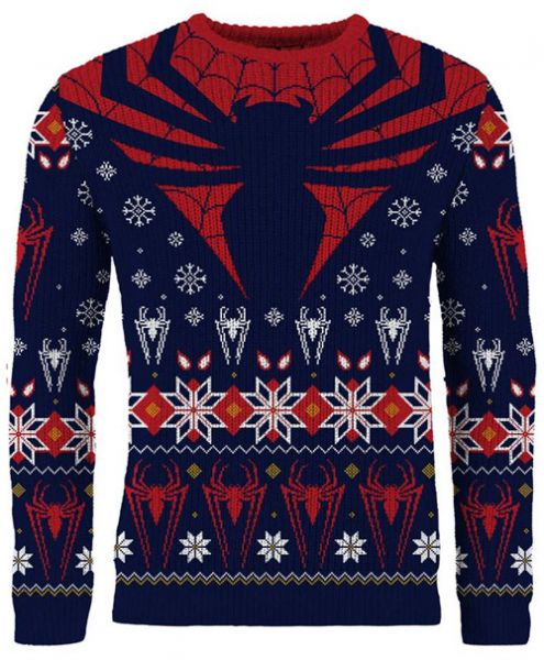 Introducir 67+ imagen spiderman christmas sweater