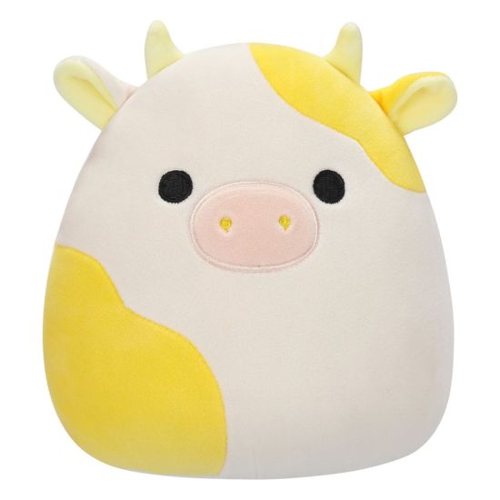 Squishmallows: Bodie Yellow and White Cow Plush Figure (18cm) Preorder
