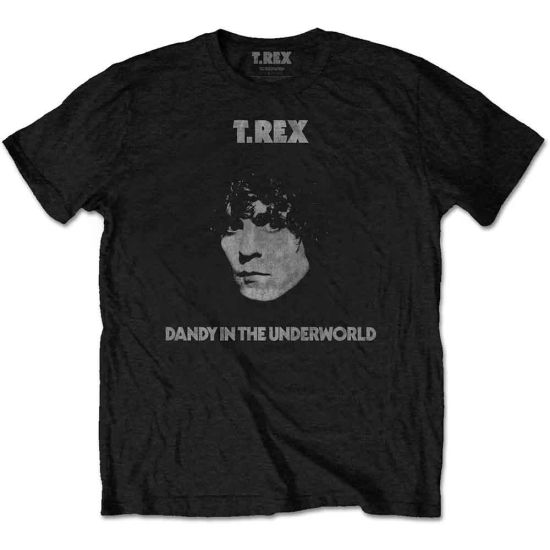 T-Rex: Dandy - Black T-Shirt