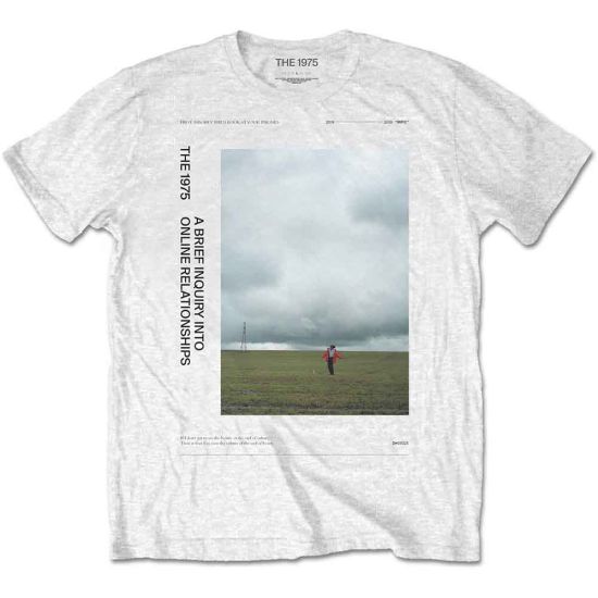 The 1975: ABIIOR Side Fields - White T-Shirt