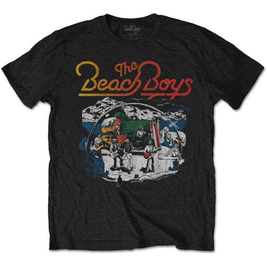 The Beach Boys: Live Drawing - Black T-Shirt