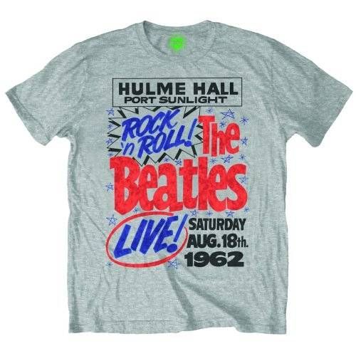 The Beatles: 1962 Rock n Roll - Heather Grey T-Shirt