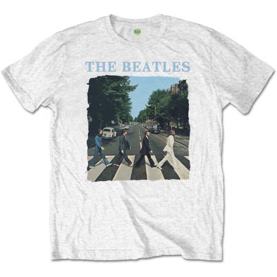 The Beatles: Abbey Road & Logo - White T-Shirt