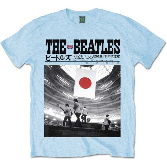 The Beatles: At the Budokan - Light Blue T-Shirt