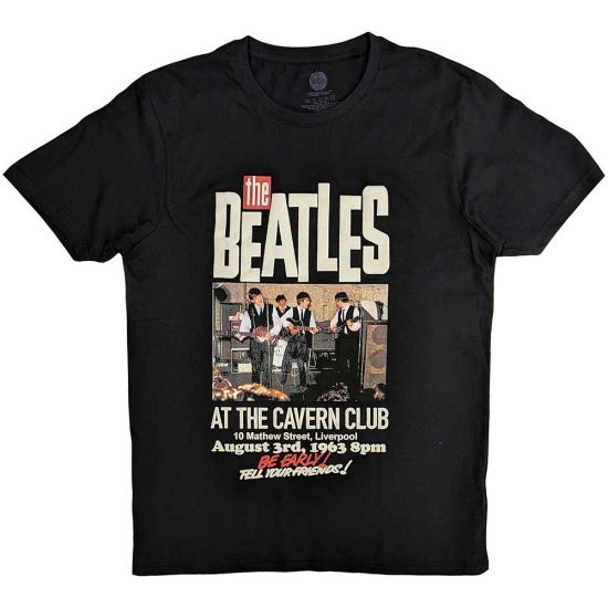 The Beatles: Cavern - Black T-Shirt