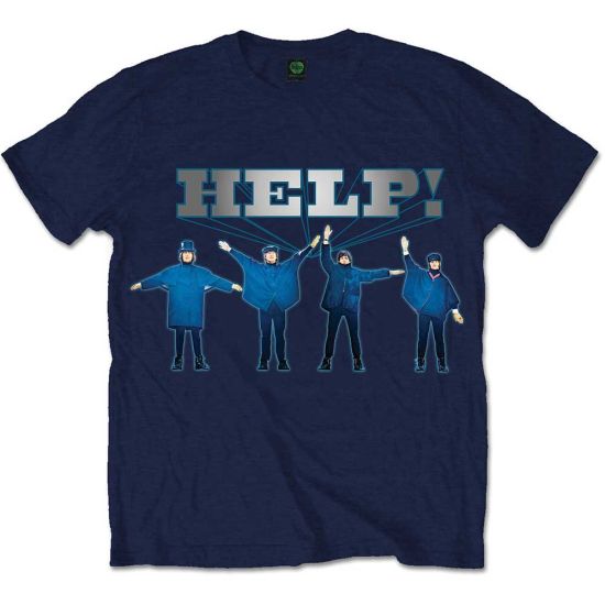 The Beatles: Help! - Dusk Blue T-Shirt