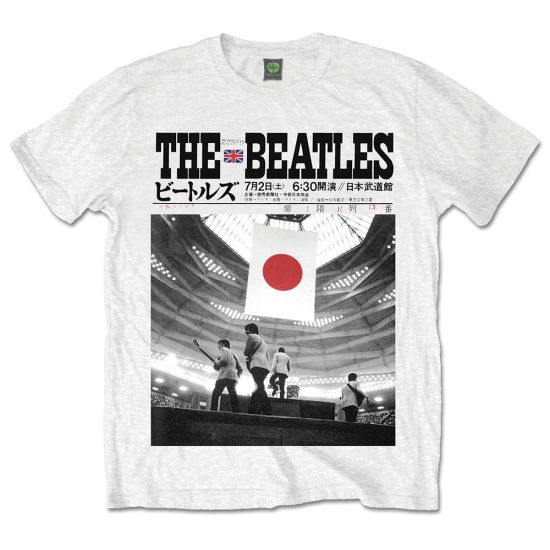 The Beatles: Live at the Budokan - White T-Shirt