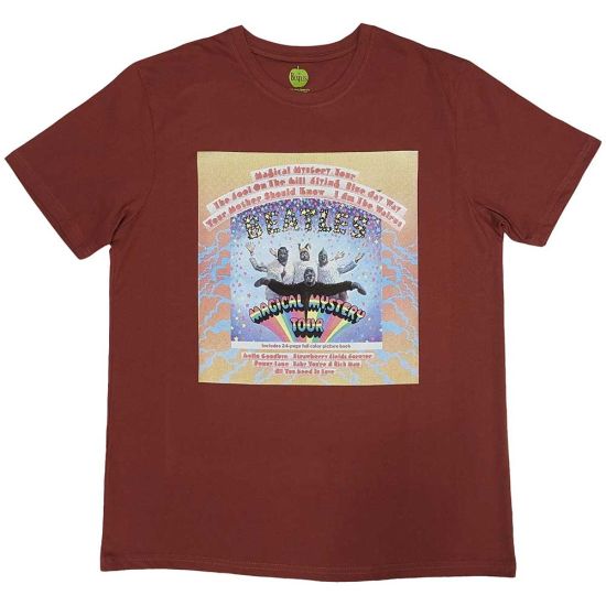 The Beatles: Magical Mystery Tour Album Cover - Red T-Shirt