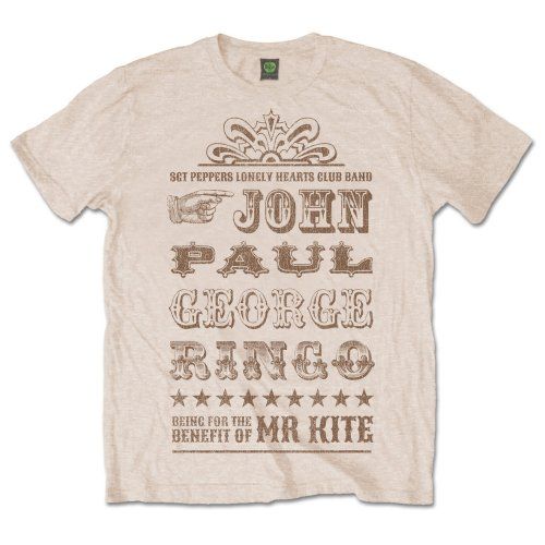 The Beatles: Mr Kite - Sand T-Shirt